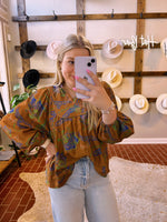 Paisley Fritz Top