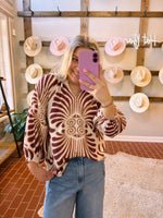 Lucy Wine Top