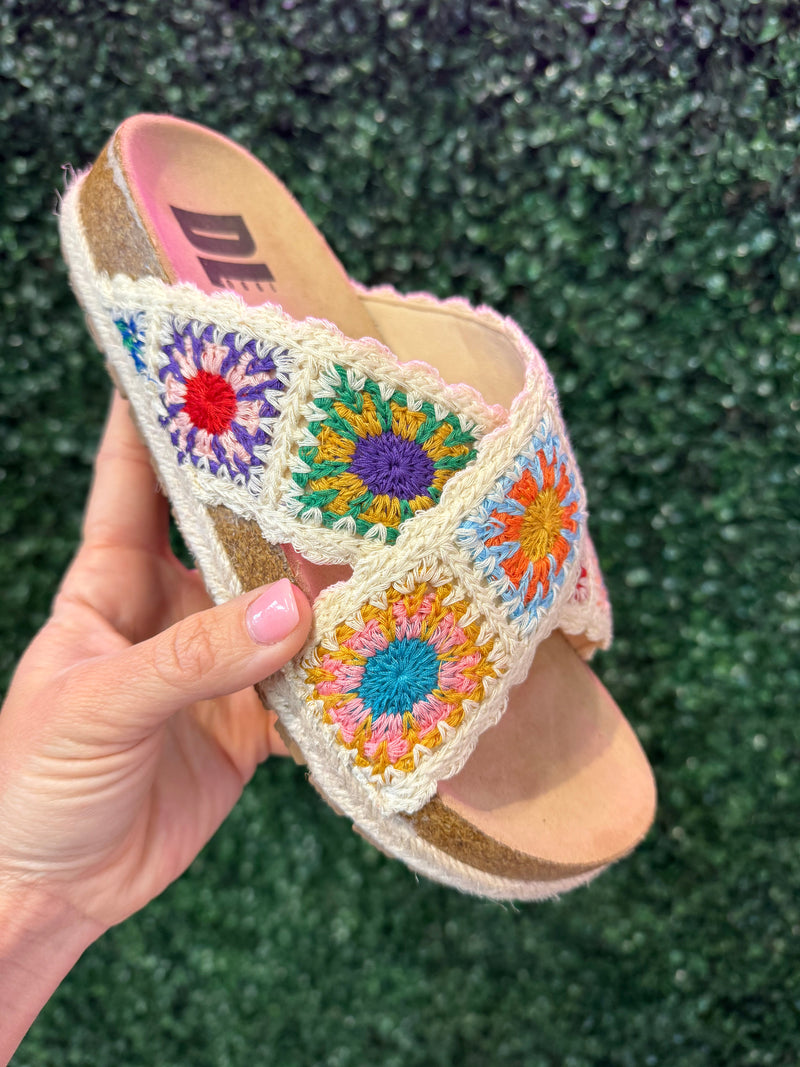 Spring Crochet Sandals