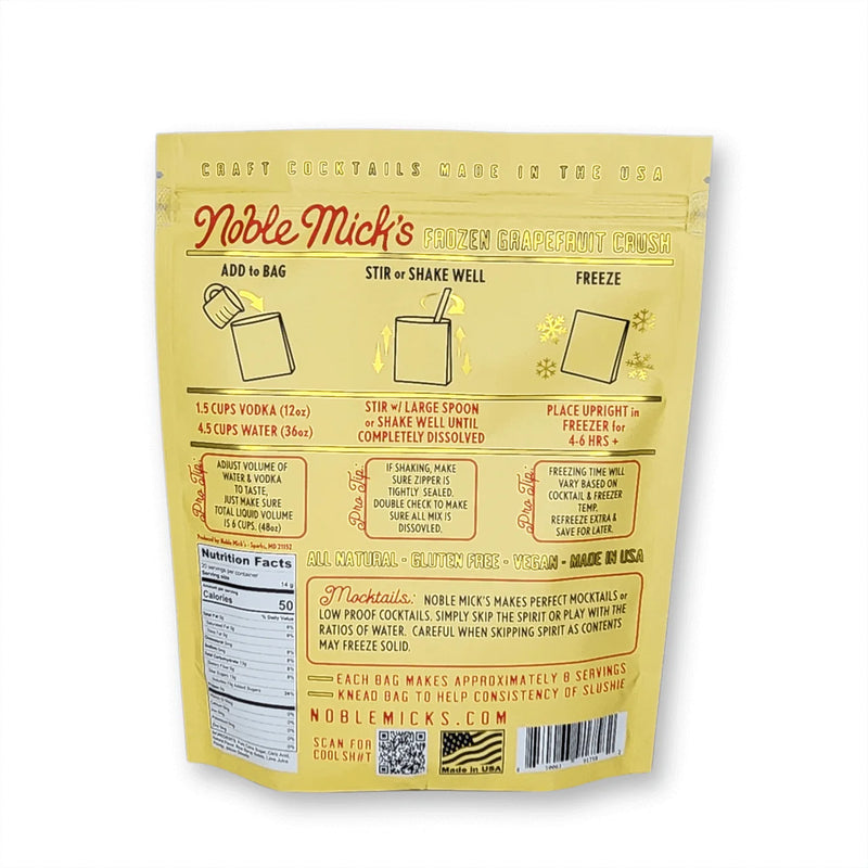 Noble Micks Frozen Cocktail mix