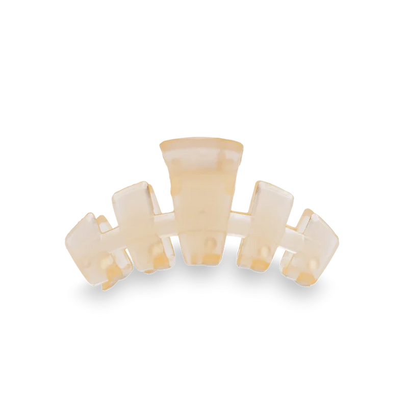 TeleTies Classic Claw Clip Tiny - Almond Beige