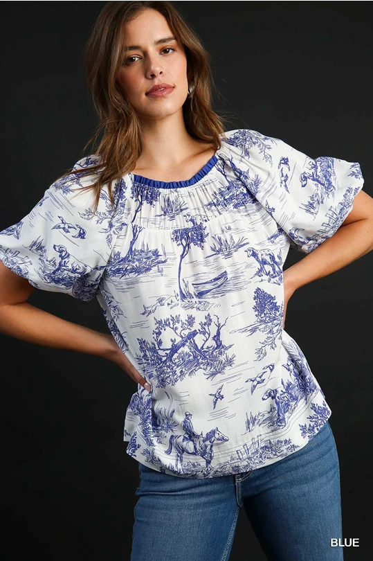 Gone Country Summer Top Curvy