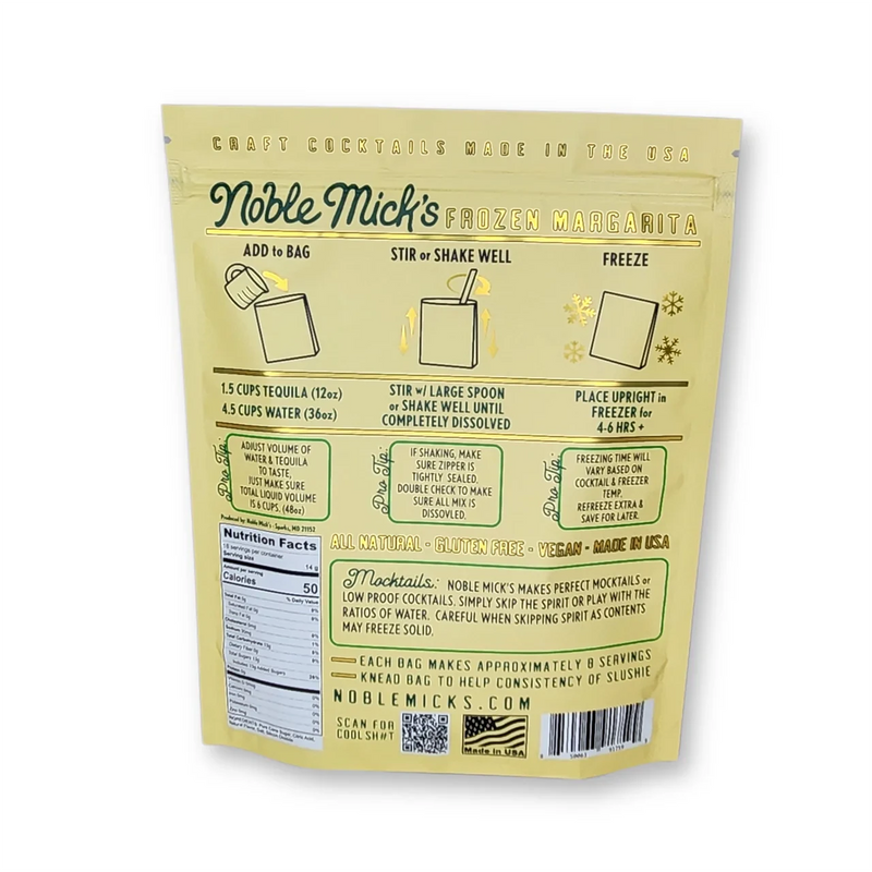 Noble Micks Frozen Cocktail mix