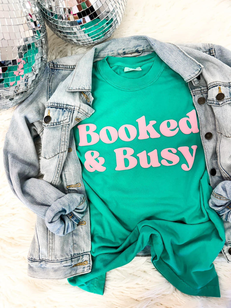 Booked and Busy Tee