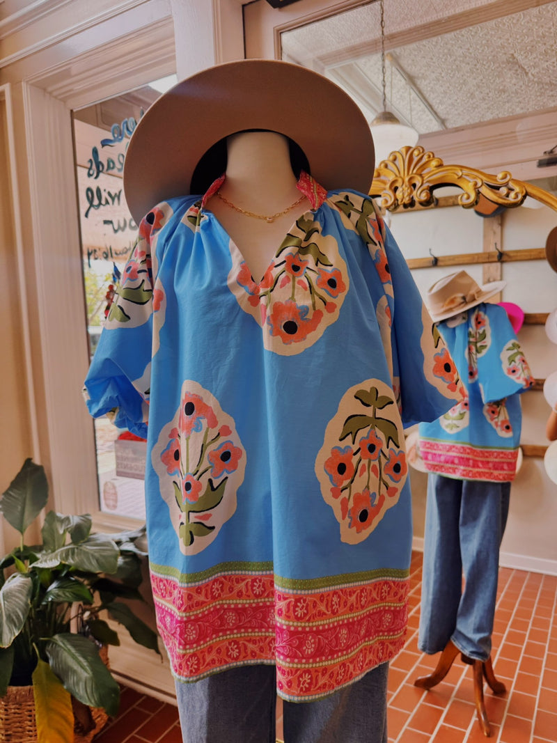 Curvy Boho Chic Top