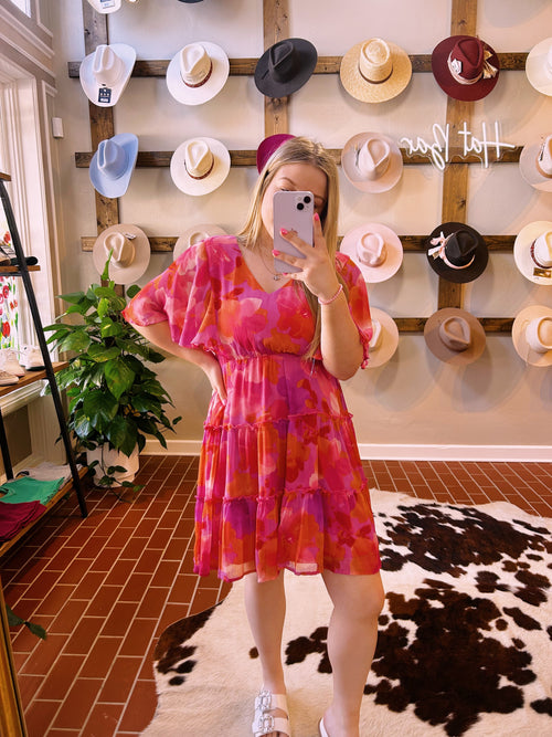 Fuchsia Summer Dress