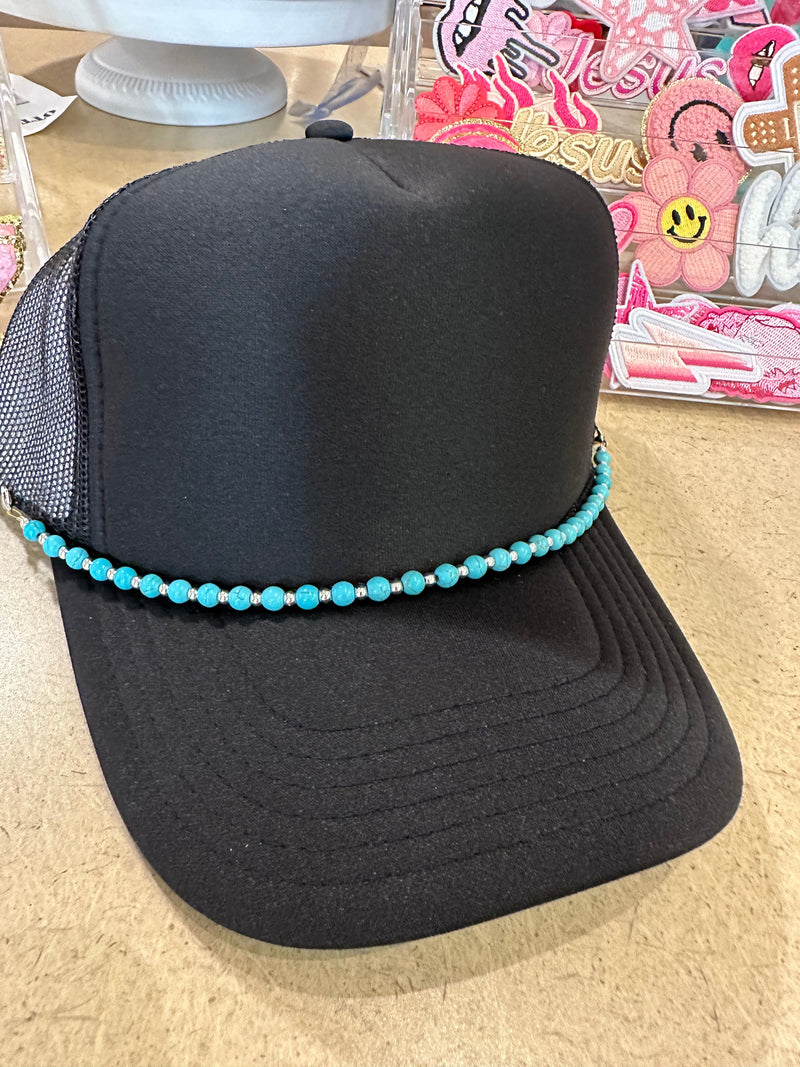 Natural Gems Hat Chain