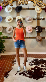 Another Love Cora Tank Persimmon