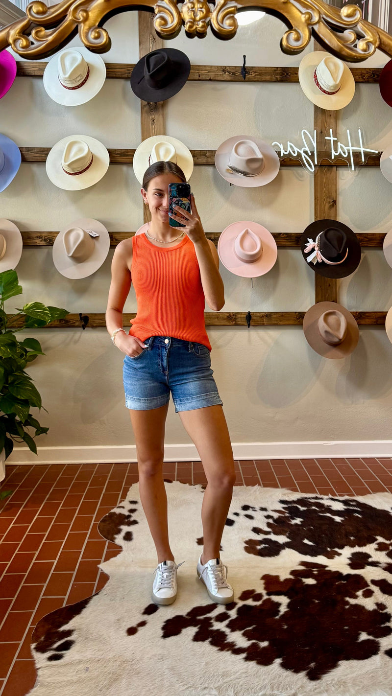 Another Love Cora Tank Persimmon