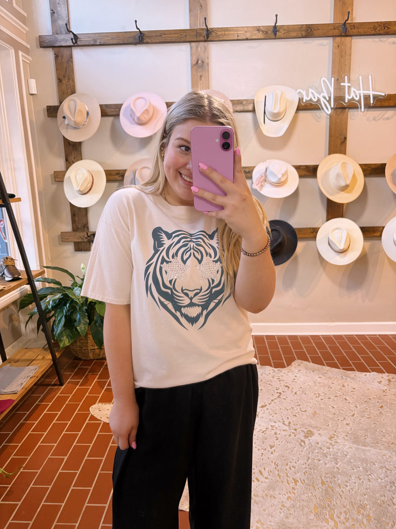 Tiger Star Eyes Tee