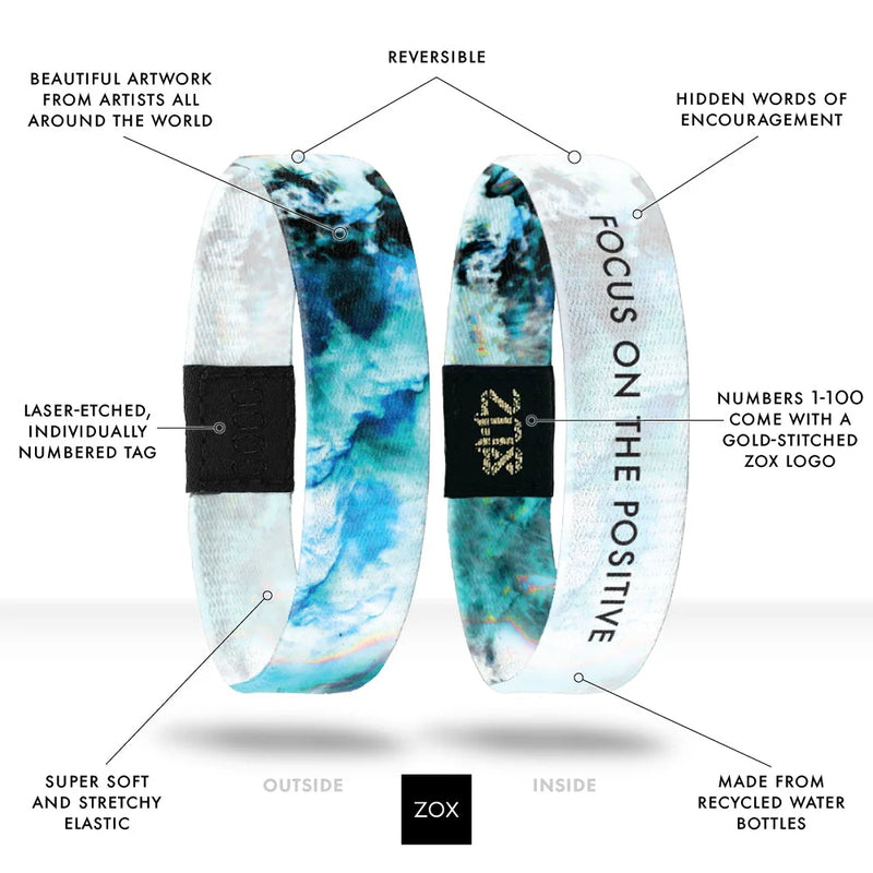 Zox Focus On The Positive Bracelet