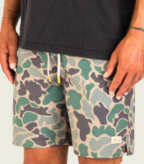 Marsh Wear Fulton 6” Volley- Green Mallard Camo