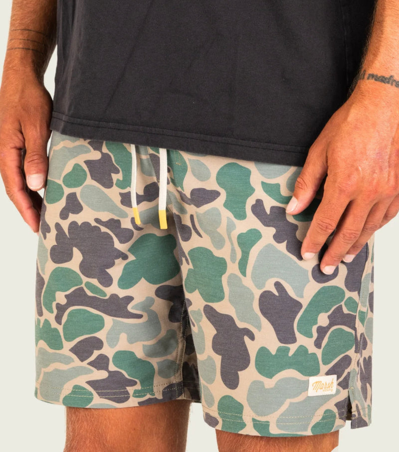 Marsh Wear Fulton 6” Volley- Green Mallard Camo