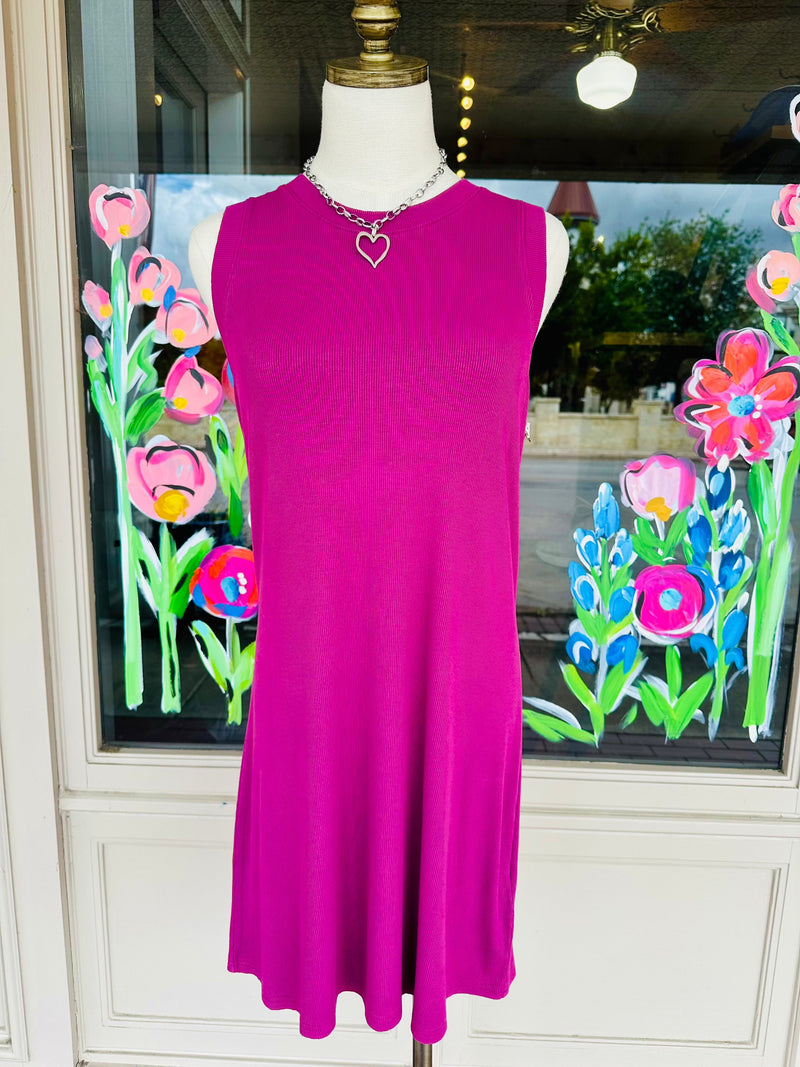 Another Love Justine Dress Radiant Orchid