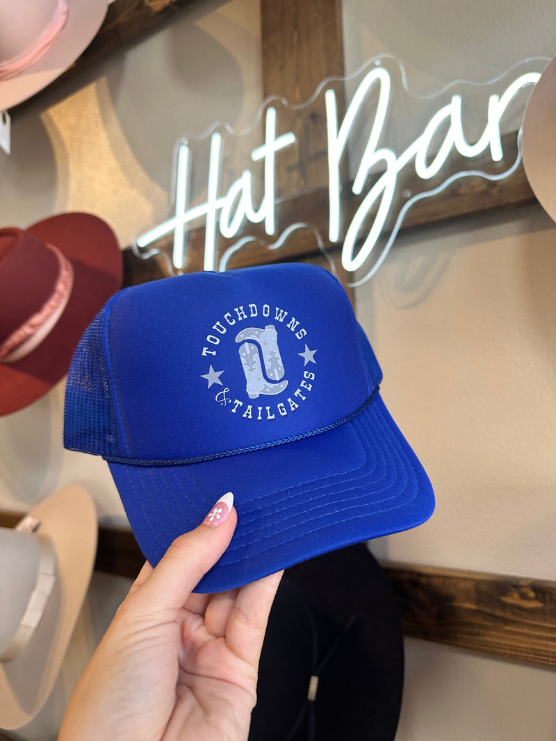 Touchdowns and Tailgates Trucker Hat