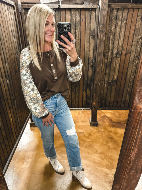 LuLu Floral Top
