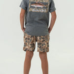 Burlebo Youth Pintail Camo Shorts