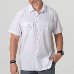 Burlebo Performance Western Shirt White