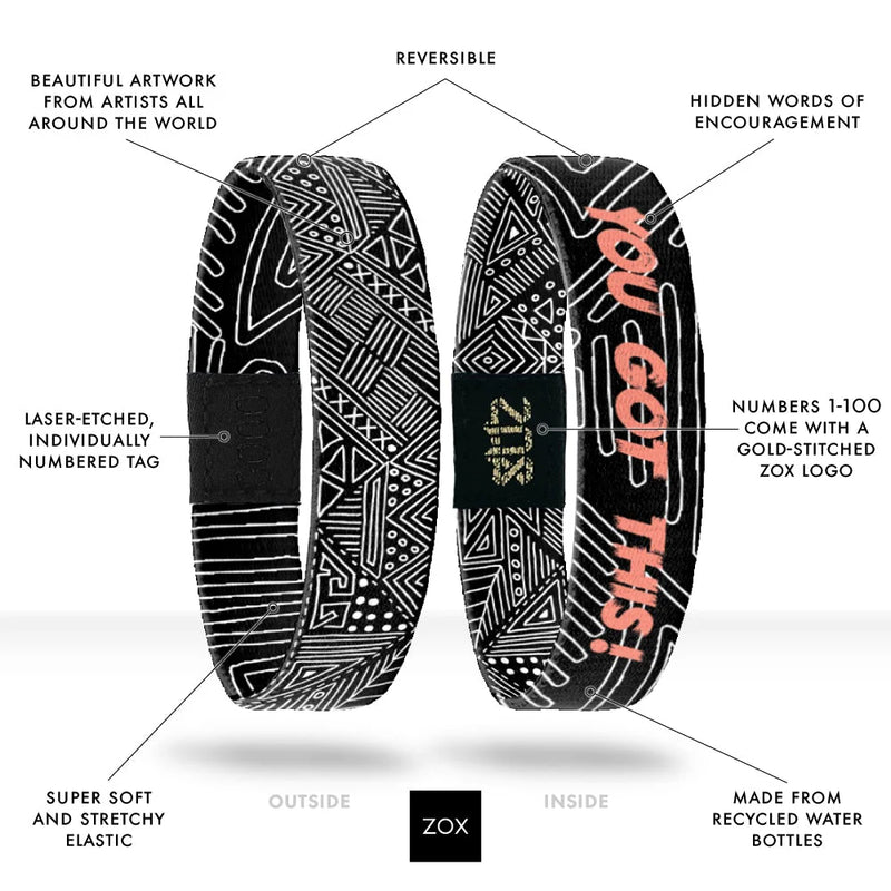 Zox You Got This Bracelet