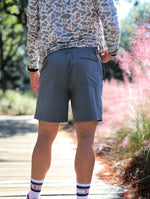 River Rock Grey / Deer Camo Shorts