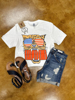 Cheetah Merica' Tee