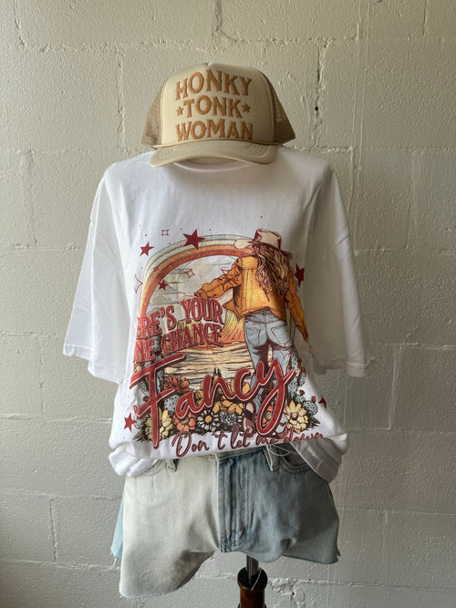One Chance Fancy Tee