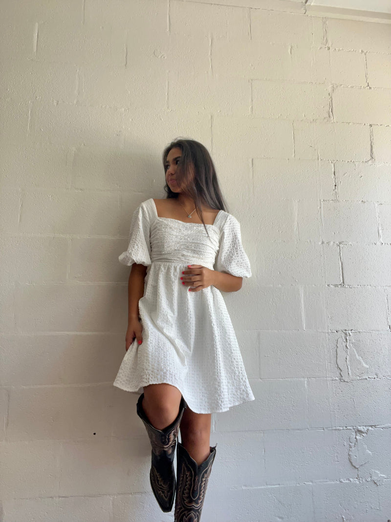 Frnch Paris Woven Dress