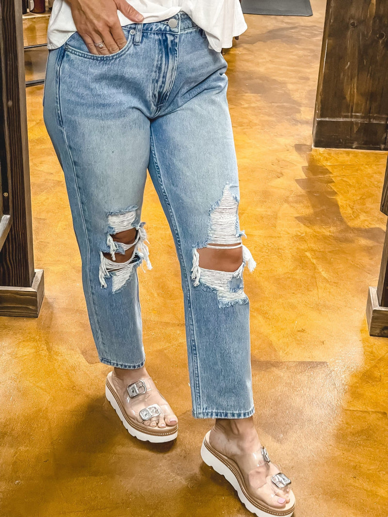 Dear John Jodi Deep Water Jeans