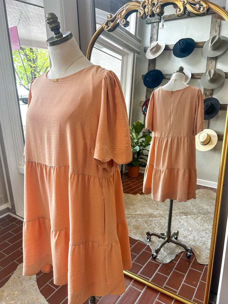Peachy Dress Curvy