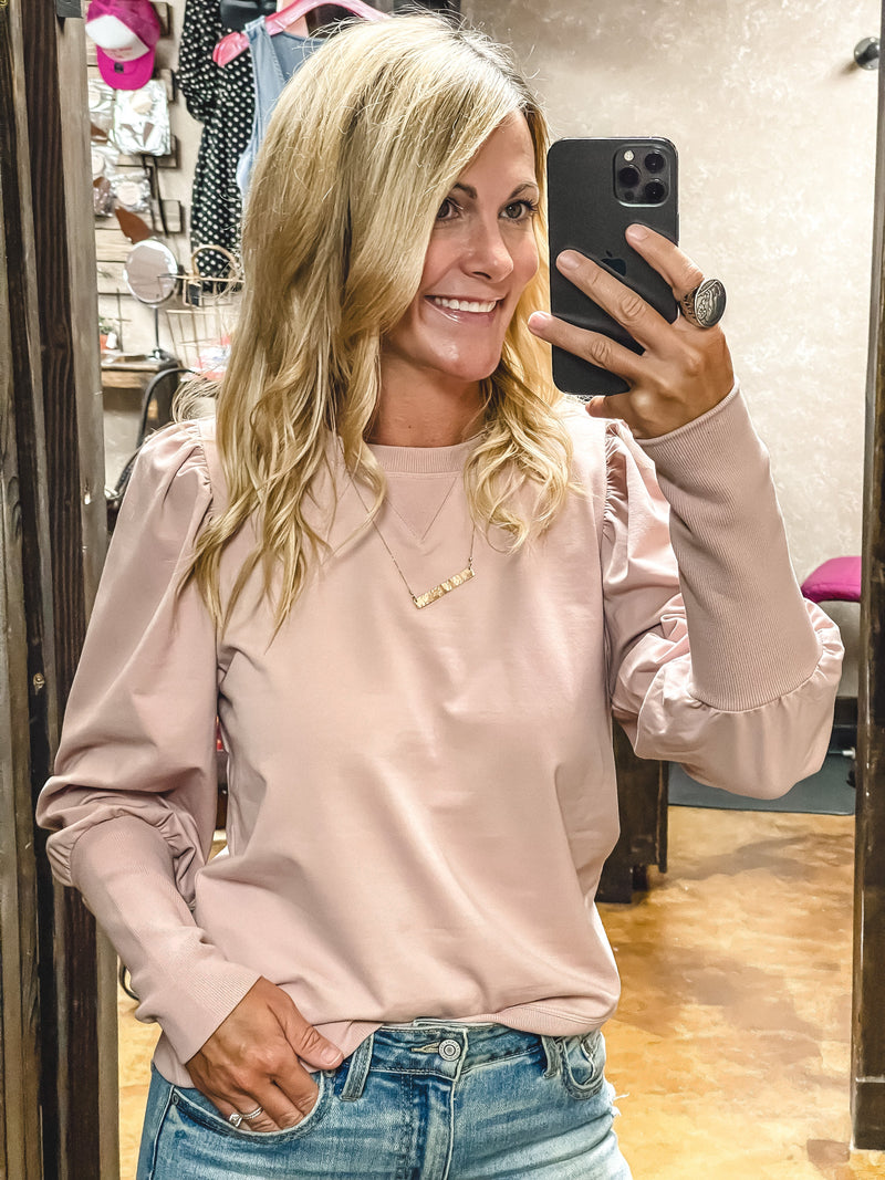 Another Love Tara Puff Sleeve Top