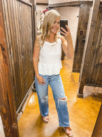 Casey Peplum Tank
