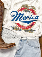 Merica Star Tee