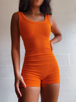 London Ribbed Romper