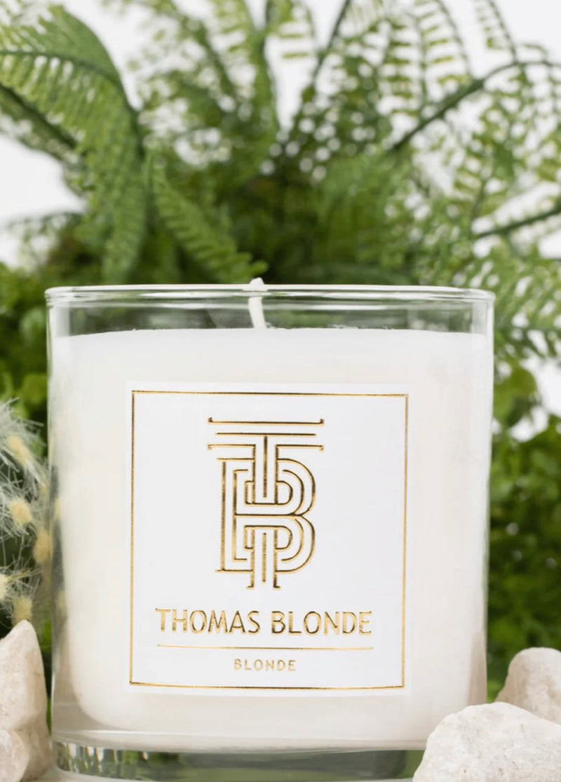 Thomas Blonde Candle- Signature Scent