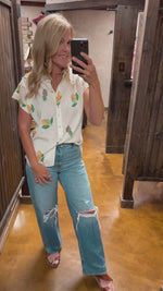 Ilene Cuffed sleeve Top