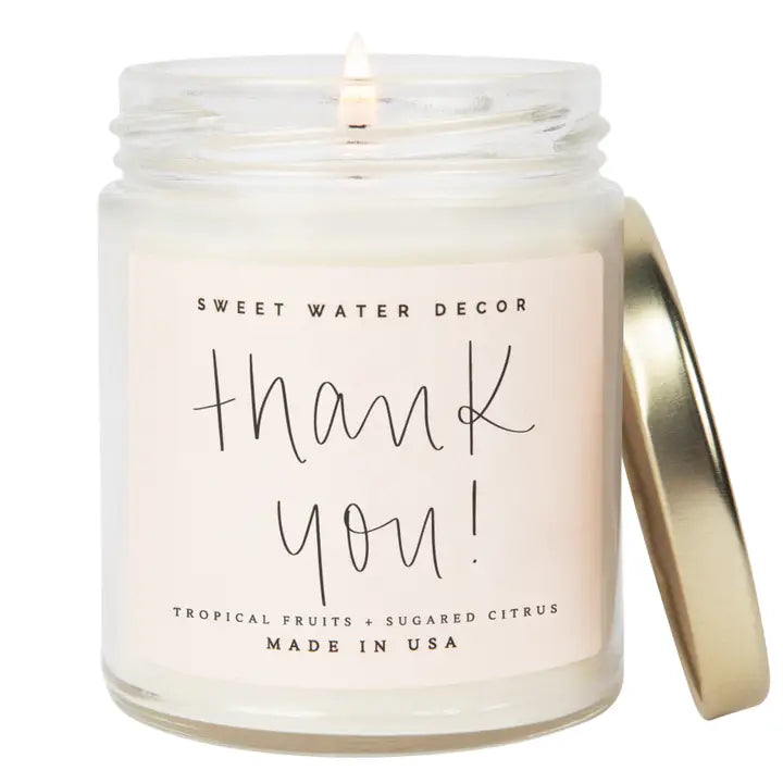 Thank You! 9 oz Soy Candle