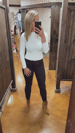 Dear John Pixie Coated Skinnies