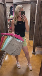 Dear John Hampton Mid Rise Shorts