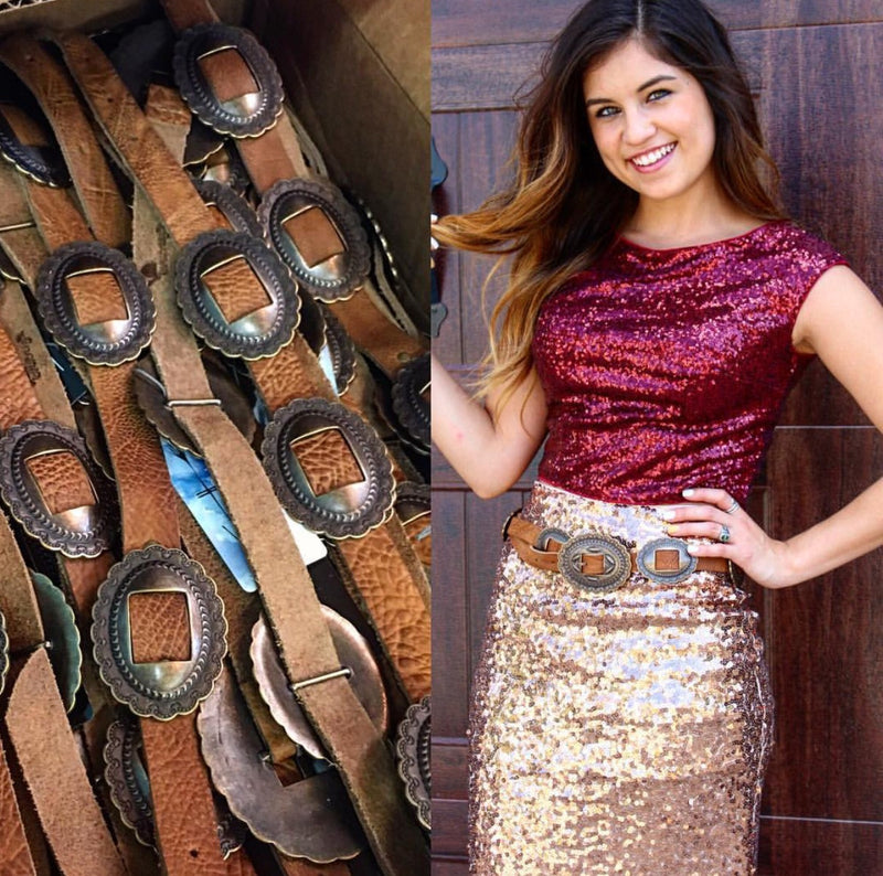 Journey Concho Belt