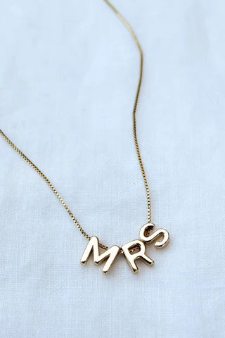 MRS Slide Necklace