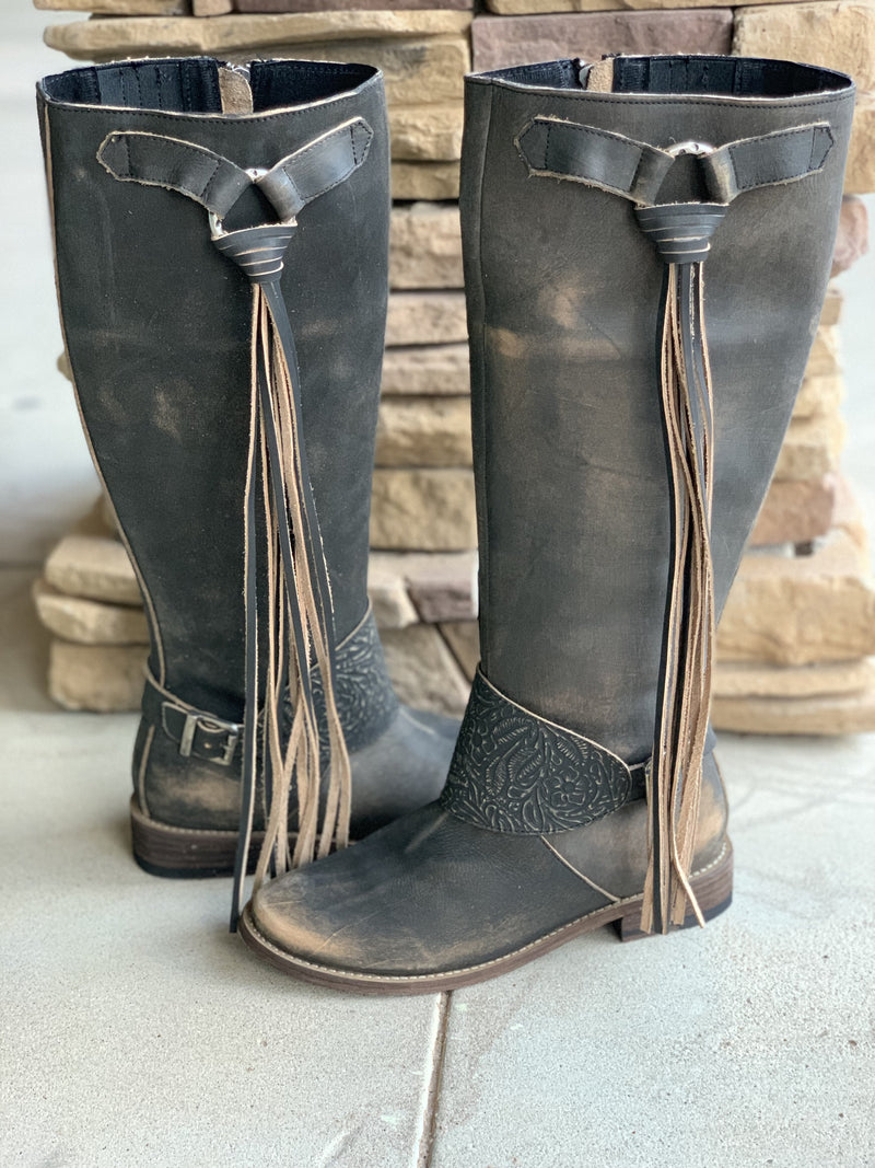 Rainstorm Riding Boots