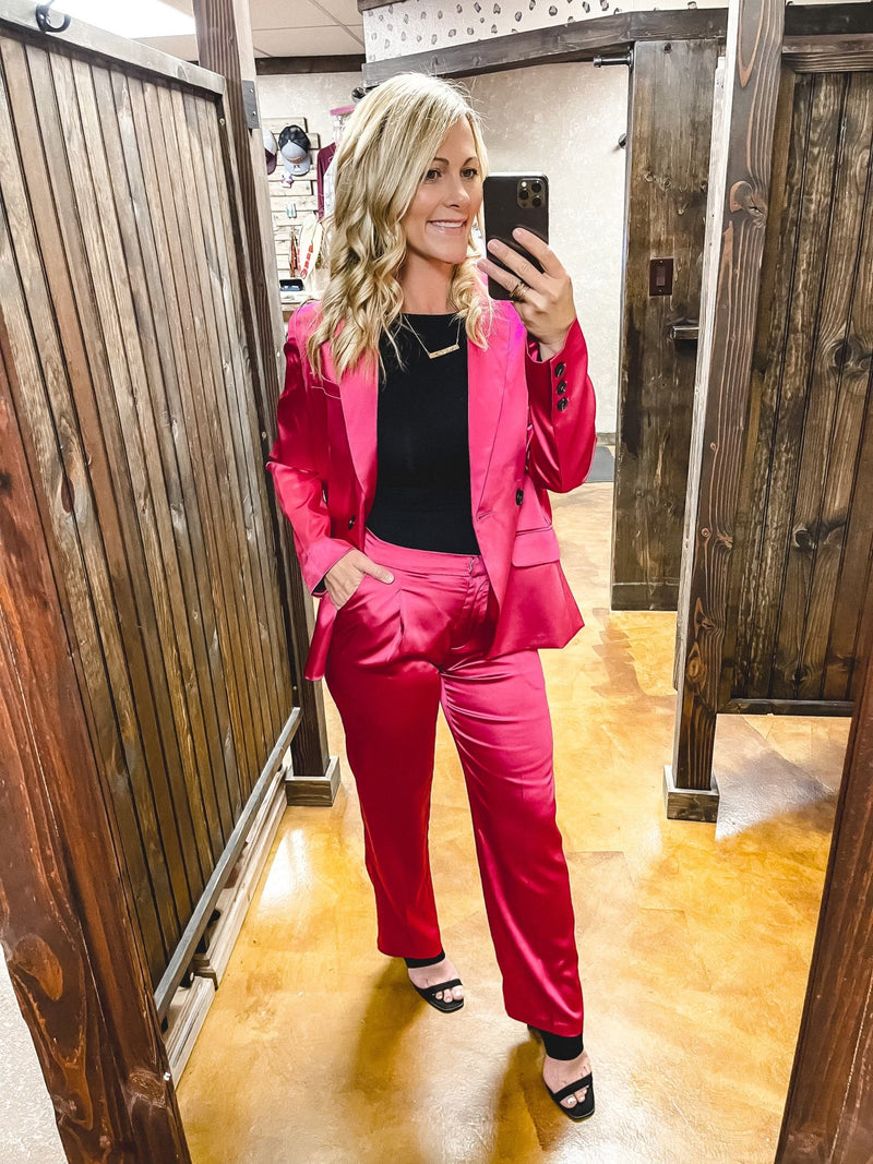 Rowe Fuschia pants