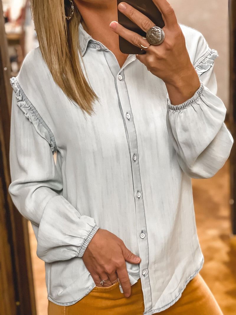 Velvet Heart Vintage Denim Top