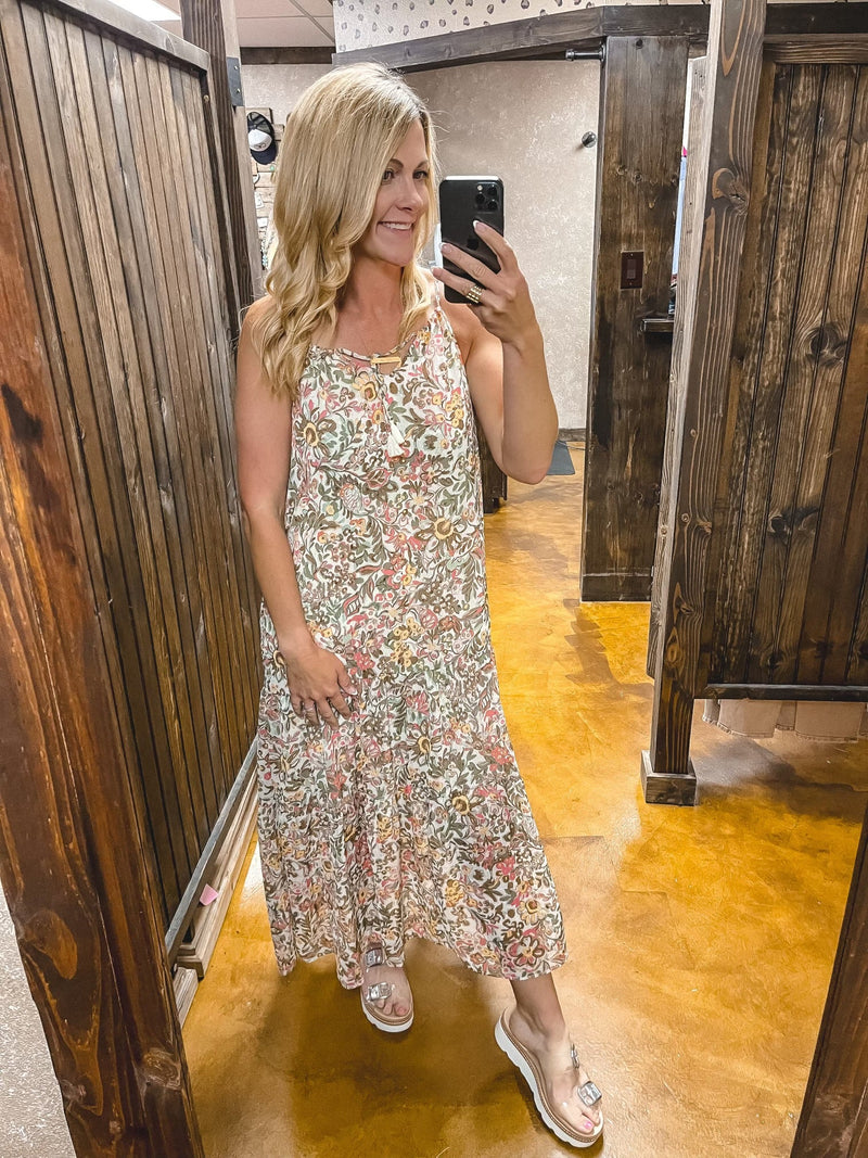 Dear John Ryo Spring Paisley Maxi Dress