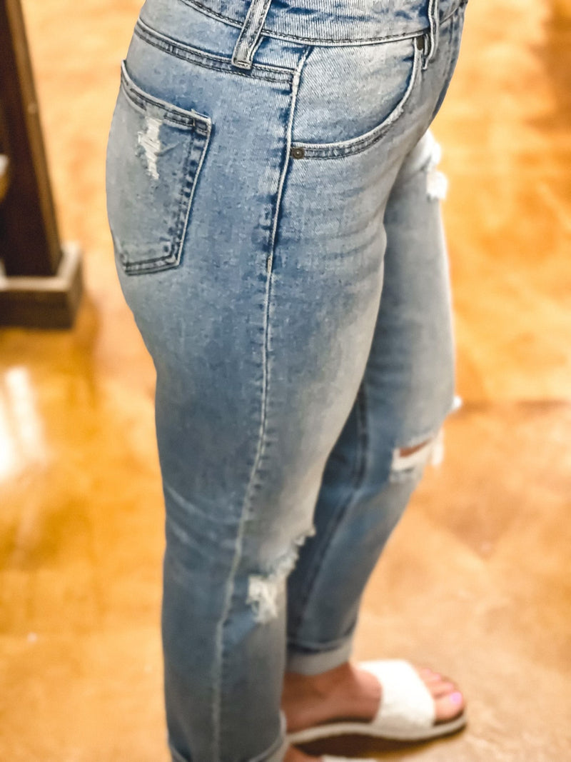 Hidden Zoey Basic Mom Jeans