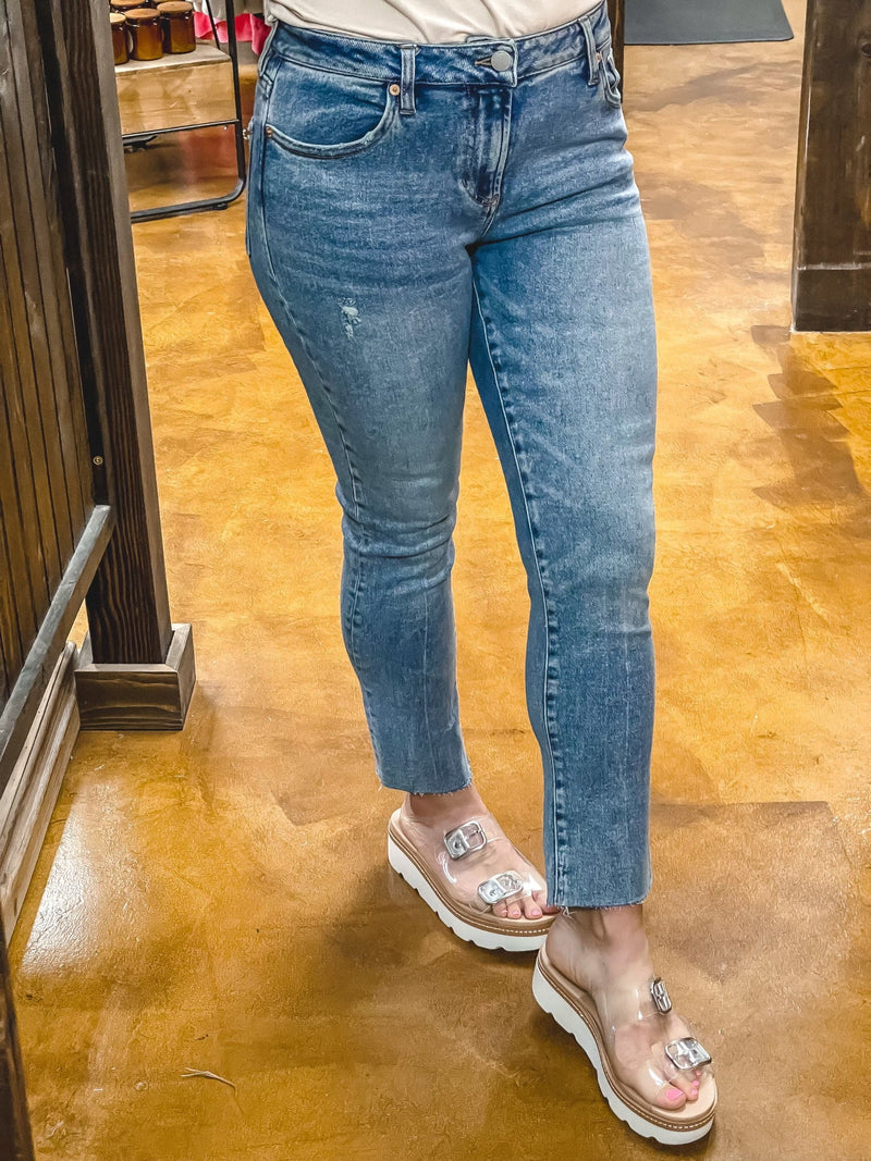 Dear John Blaire Seal Beach Cropped Jeans
