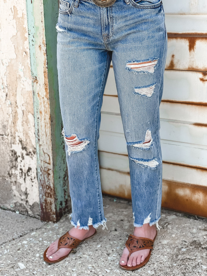 Hidden Bailey Slim Boyfriend Jeans