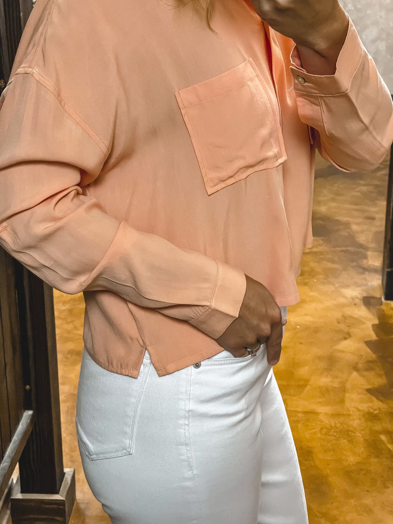 Dear John Julissa Cropped Shirt