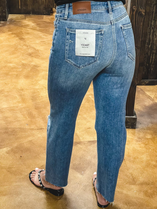 Hidden Tracy High Rise Straight Jeans