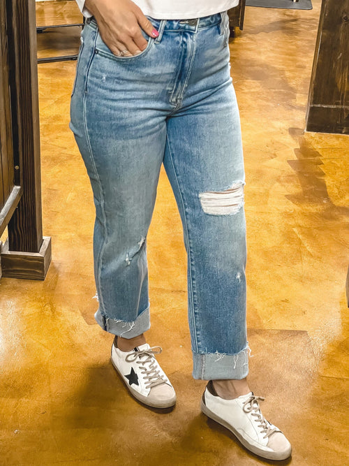 Hidden Tracey Jess High Rise Strait Leg Jean